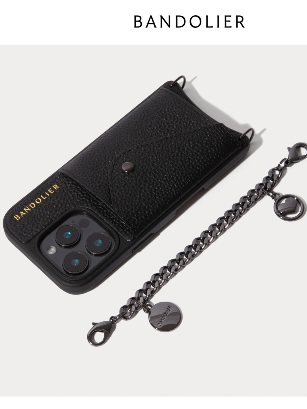 Bandolier Maya

Wristlet Phone Case in Black. - Picture 8 of 10